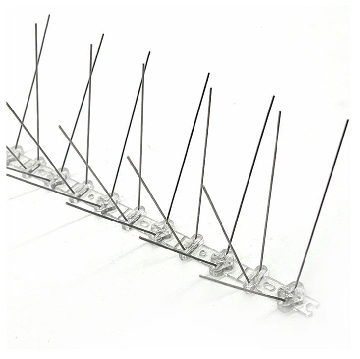 Stainless Steel Bird Spikes with UV-PC Base  Bird Spike YSPC-5040L