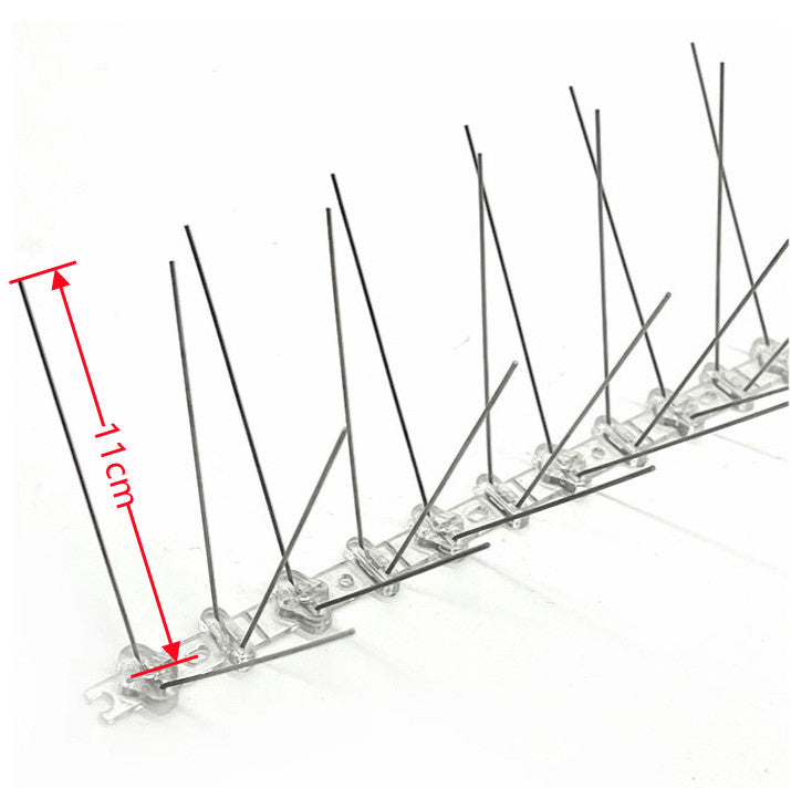 Stainless Steel Bird Spikes with UV-PC Base  Bird Spike YSPC-5040L
