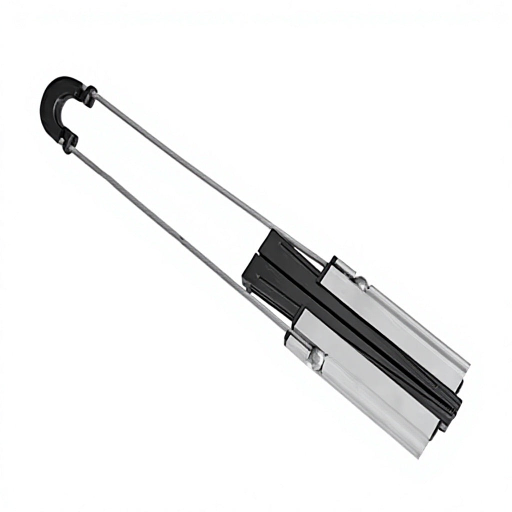 FTTH Drop Cable Clamp Wedge Type Fiber Optic Anchor Clamp for Aerial Cable Installation