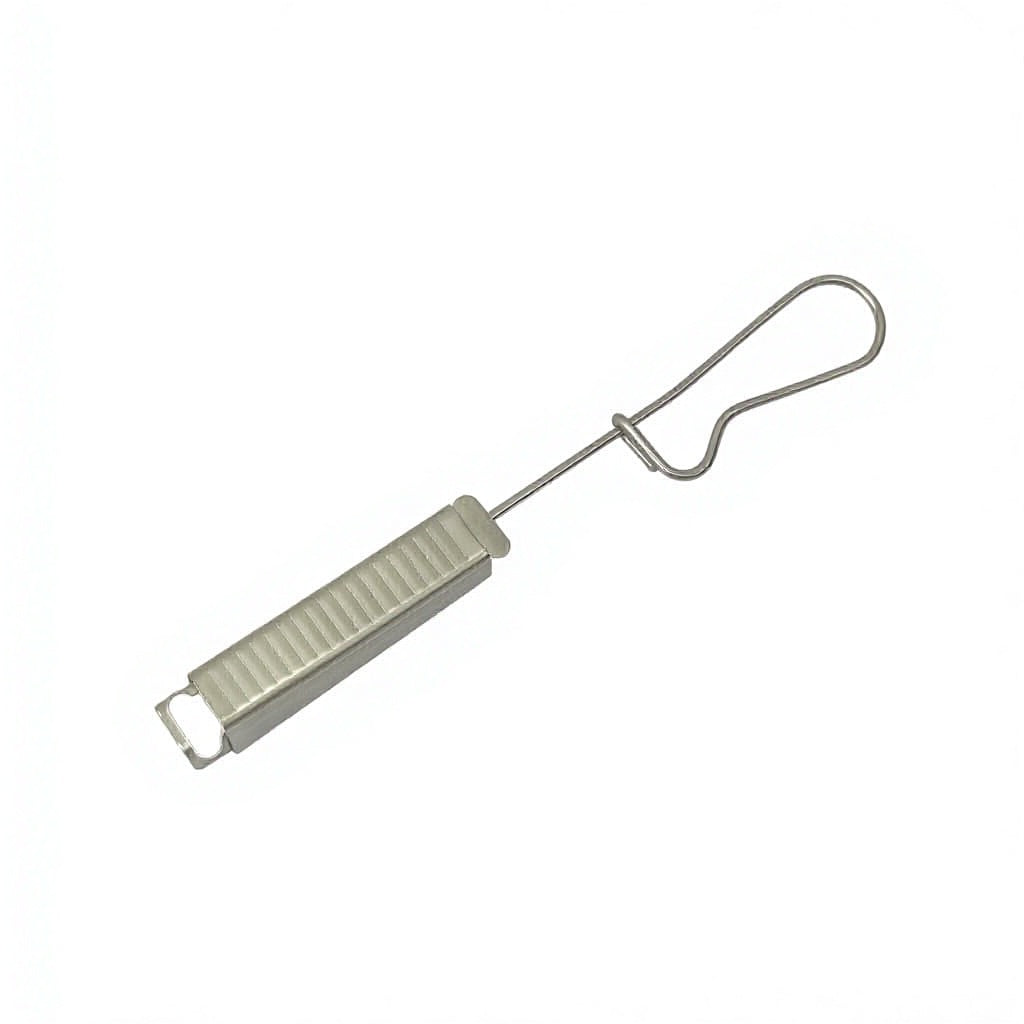 FTTH Fiber Optic Drop Wire Clamp Stainless Steel Tension Clamp for Aerial Cable YSAC-002