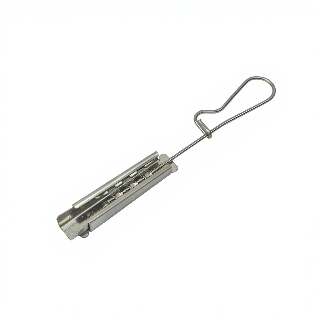 FTTH Fiber Optic Drop Wire Clamp Stainless Steel Tension Clamp for Aerial Cable YSAC-002