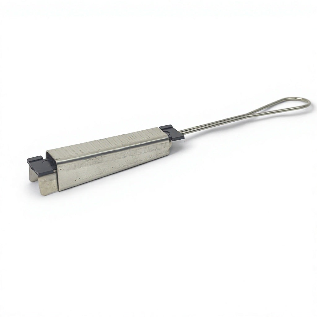 FTTH Drop Cable Clamp with Plastic Insert for Fiber Optic Cable Fixing YSAC-003