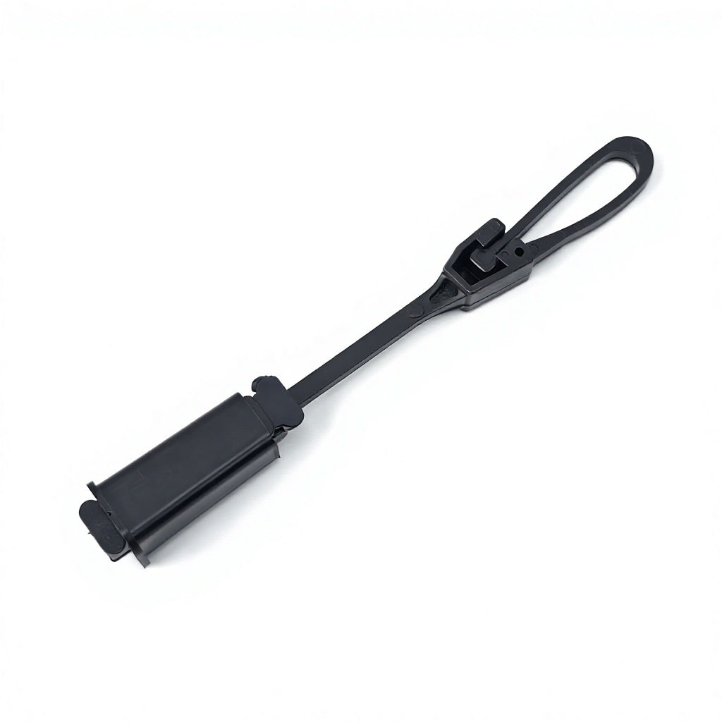 Adjustable Cable Tension Clamp with Loop for Aerial Cable Installation