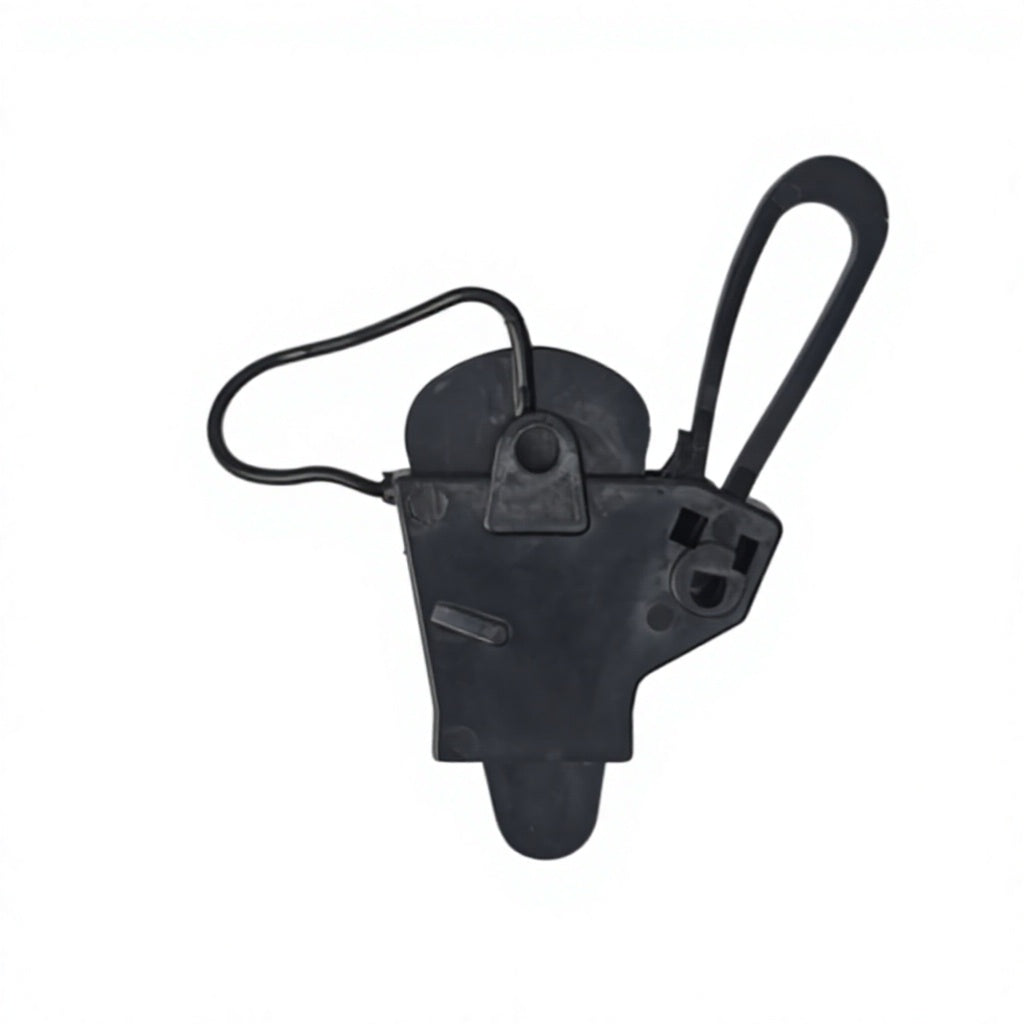 Black PA66 Cable Anchor Clamp with Hook for Fiber Optic Cable Installation