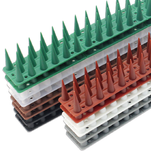 Colored Flexible PP Pigeon Spikes | Discreet Rooftop Easy-Install YSPP-4568