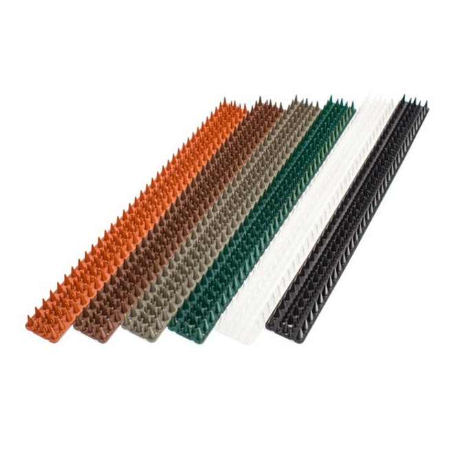 Colored Flexible PP Pigeon Spikes | Discreet Rooftop Easy-Install YSPP-4568