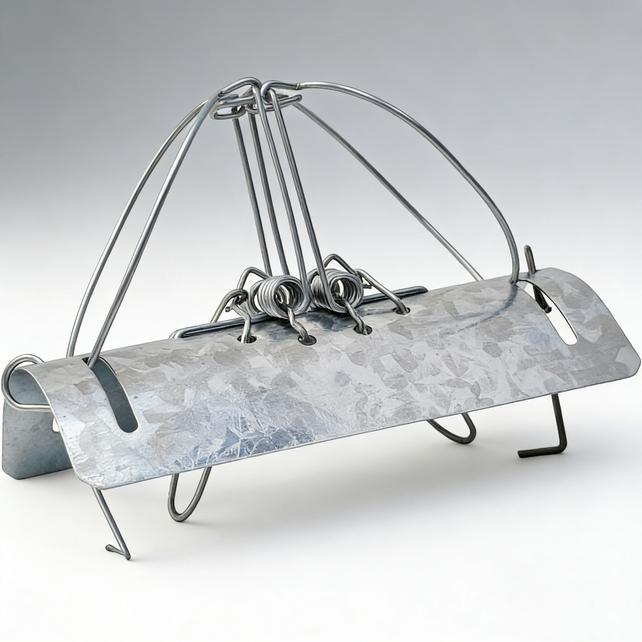 Professional Steel Tunnel Mole Trap | Traditional Duo-Setting Design YSMT-01