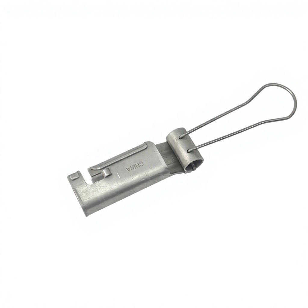FTTH Wedge Type Drop Cable Clamp for Fiber Optic Cable Anchorage YSAC-006